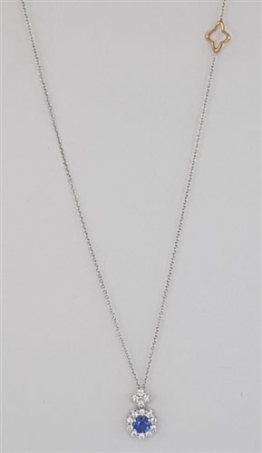 Collier Recarlo Femme in Or blanc XD089/BZB - XD089/BZB